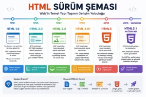 HTML versiyon şeması