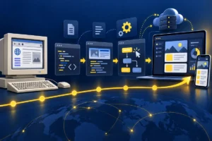 JavaScript'in ilk tarayıcılardan modern web uygulamalarına gelişimi
